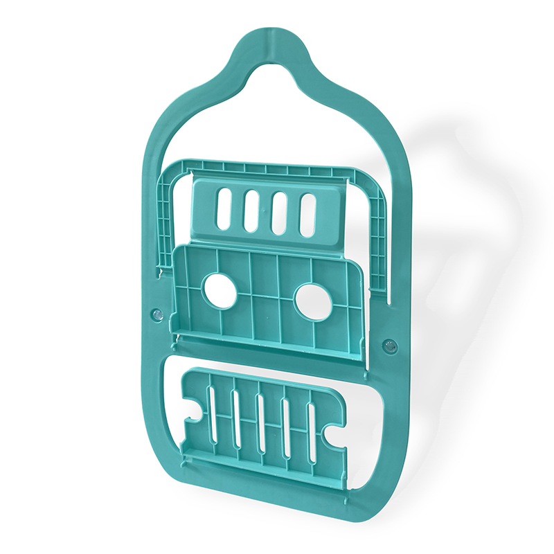 YIDE Bathroom Wall Mounted Shelf Corner Caddy Organizer Storage Plastic Storage Basket With Peg