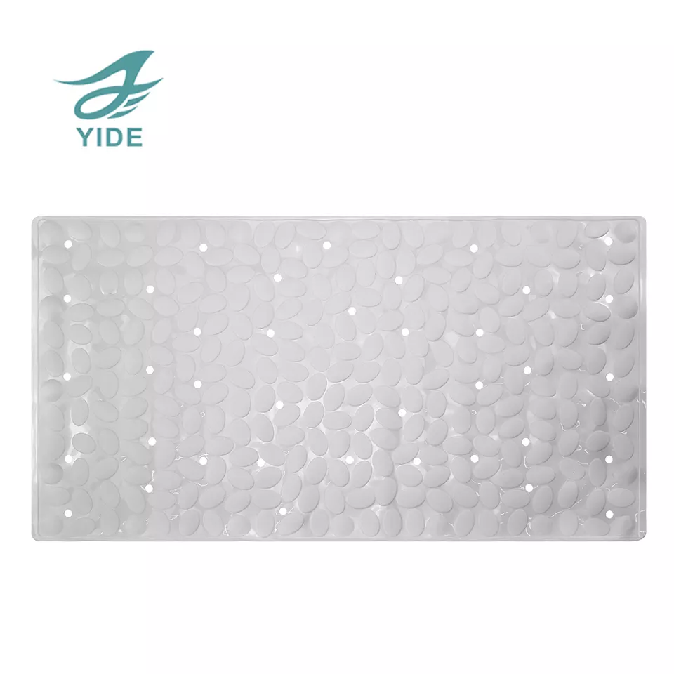 YIDE Factory Direct Durable Hot sale Bath Mat Customized Colorful Bathmat pvc With Strong Suction Cups
