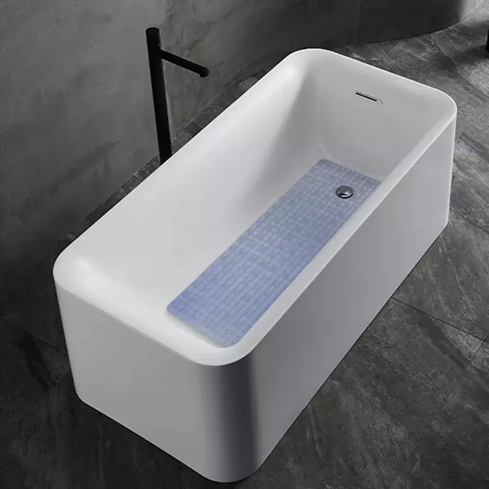 YIDE Hot selling Anti Slip Bath Tub Mat Shower Mat with Non Slip PVC Bath Mats