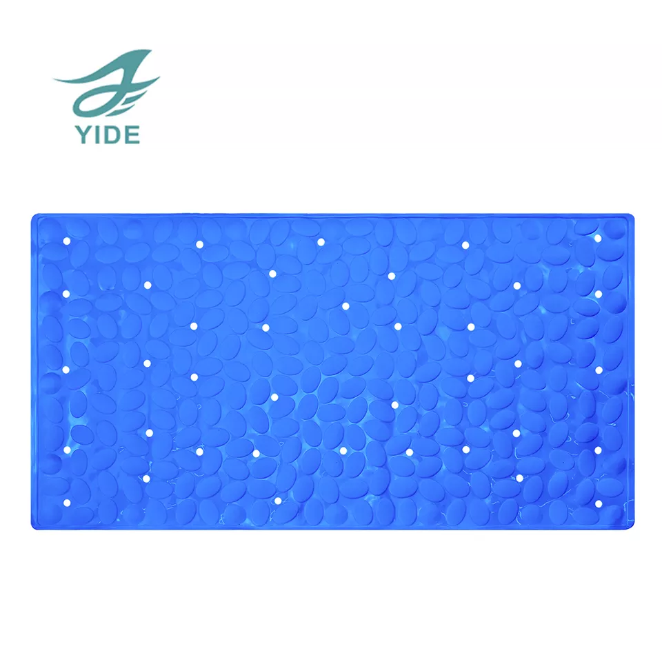 YIDE Factory Direct Durable Hot sale Bath Mat Customized Colorful Bathmat pvc With Strong Suction Cups