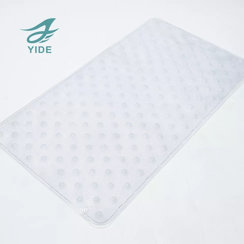 YIDE Wholesale 100% Pvc Bath mat Safety Waterproof Non Slip Tub Mat For Home Bathroom