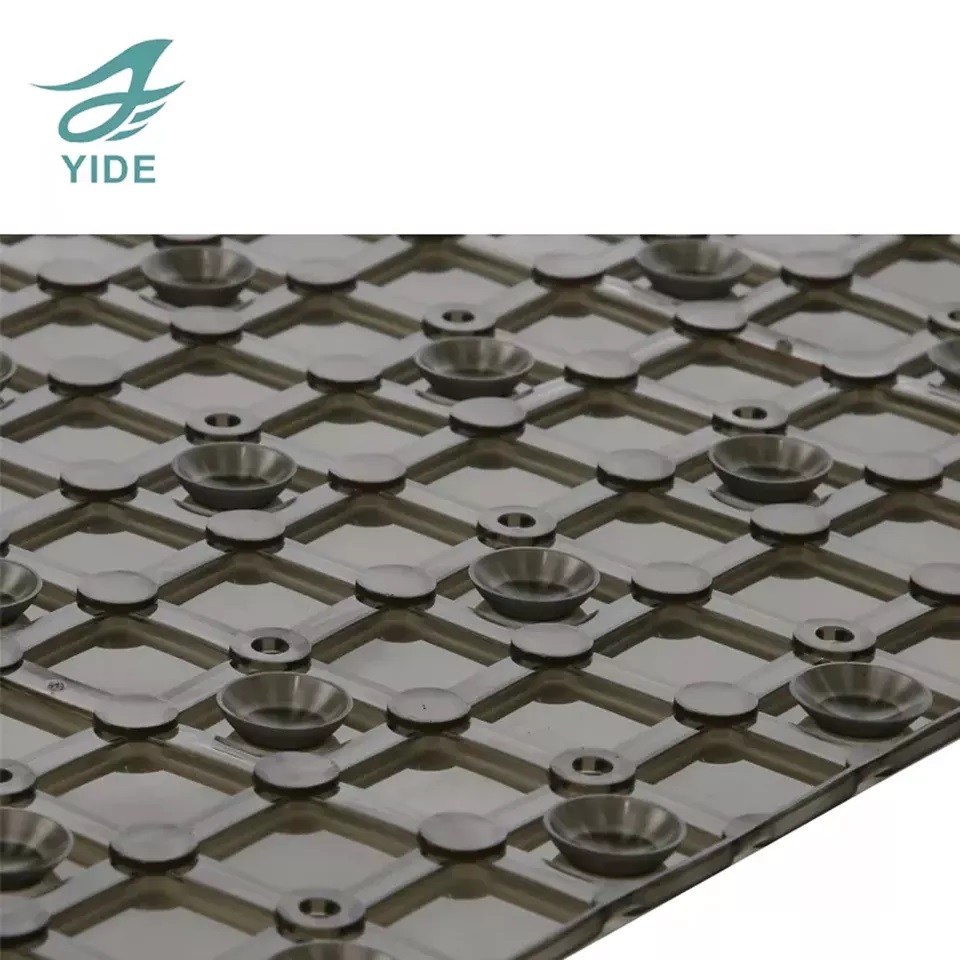YIDE Hot selling Anti Slip Bath Tub Mat Shower Mat with Non Slip PVC Bath Mats