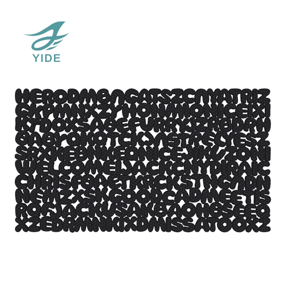 YIDE Children Kid Shower Tub Mat Non-Slip Bath Safety Mat with Suction Cups
