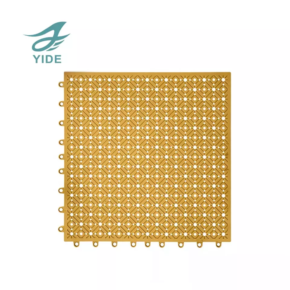 YIDE Kids Protected Interlock Non Slip Shower Mat Anti slip Puzzle Bath Mat for Children Bathroom