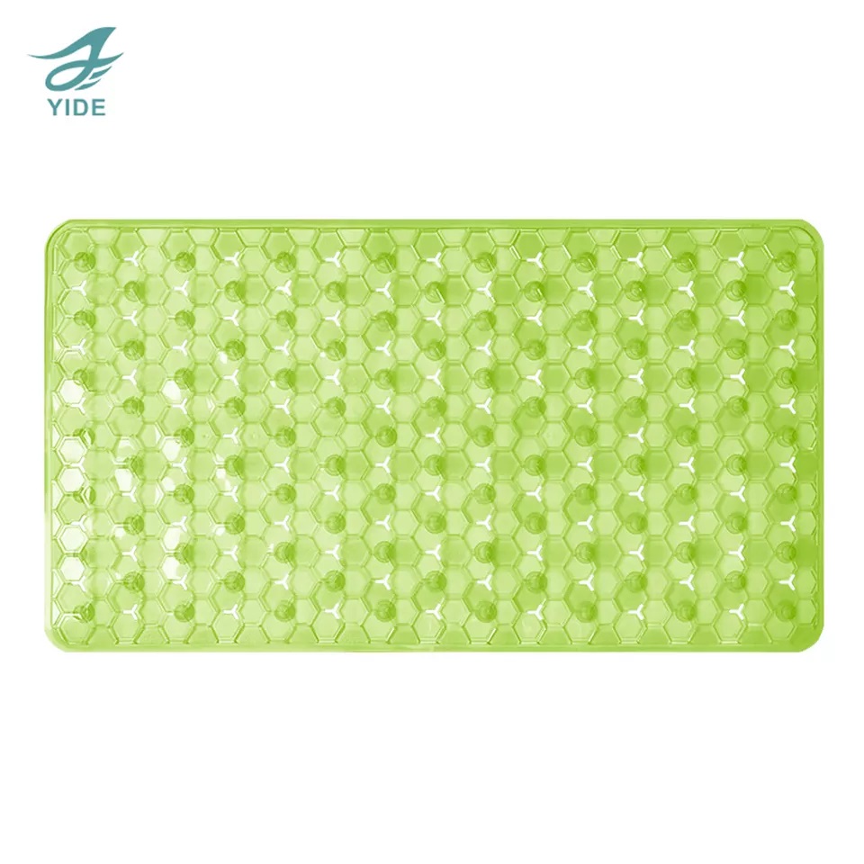 YIDE Top Selling Non Slip Shower Extra Long Safety Bathtub Mat Anti Slip