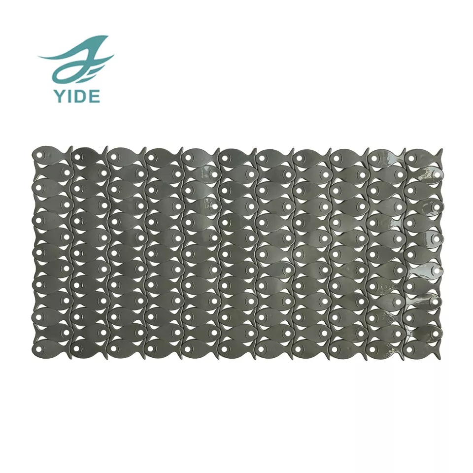 YIDE High Quality Bathroom Floor Shower Massage Baby Non Slip 100% PVC Bath Mat