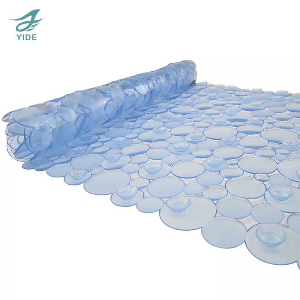 YIDE Modern Design PVC Bathroom Inside Safety Shower Mat Bathtub Mat Non Slip