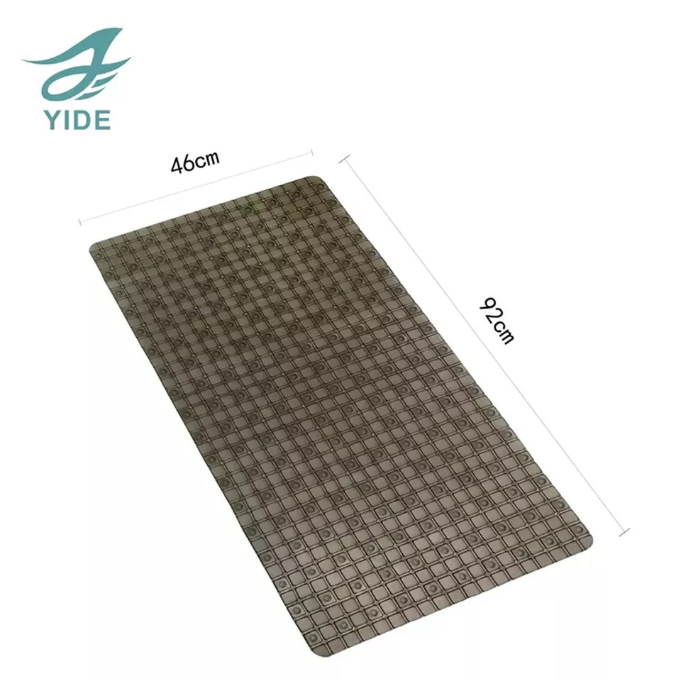 YIDE Hot selling Anti Slip Bath Tub Mat Shower Mat with Non Slip PVC Bath Mats