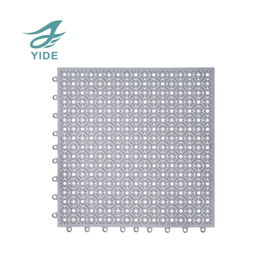 YIDE Kids Protected Interlock Non Slip Shower Mat Anti slip Puzzle Bath Mat for Children Bathroom