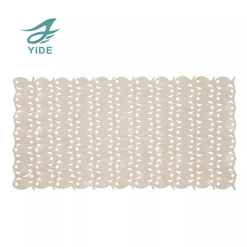 YIDE High Quality Bathroom Floor Shower Massage Baby Non Slip 100% PVC Bath Mat