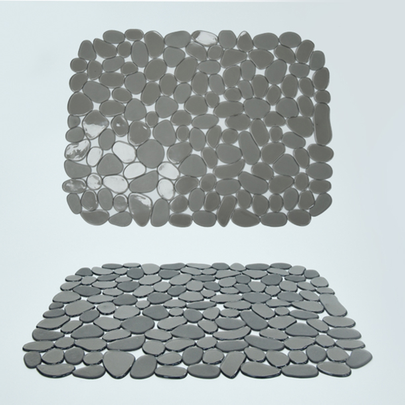 YIDE Hot Design Pebble Kitchen Sink Protector Mat Dish Drainer Mat Sink Mat for Kitchen
