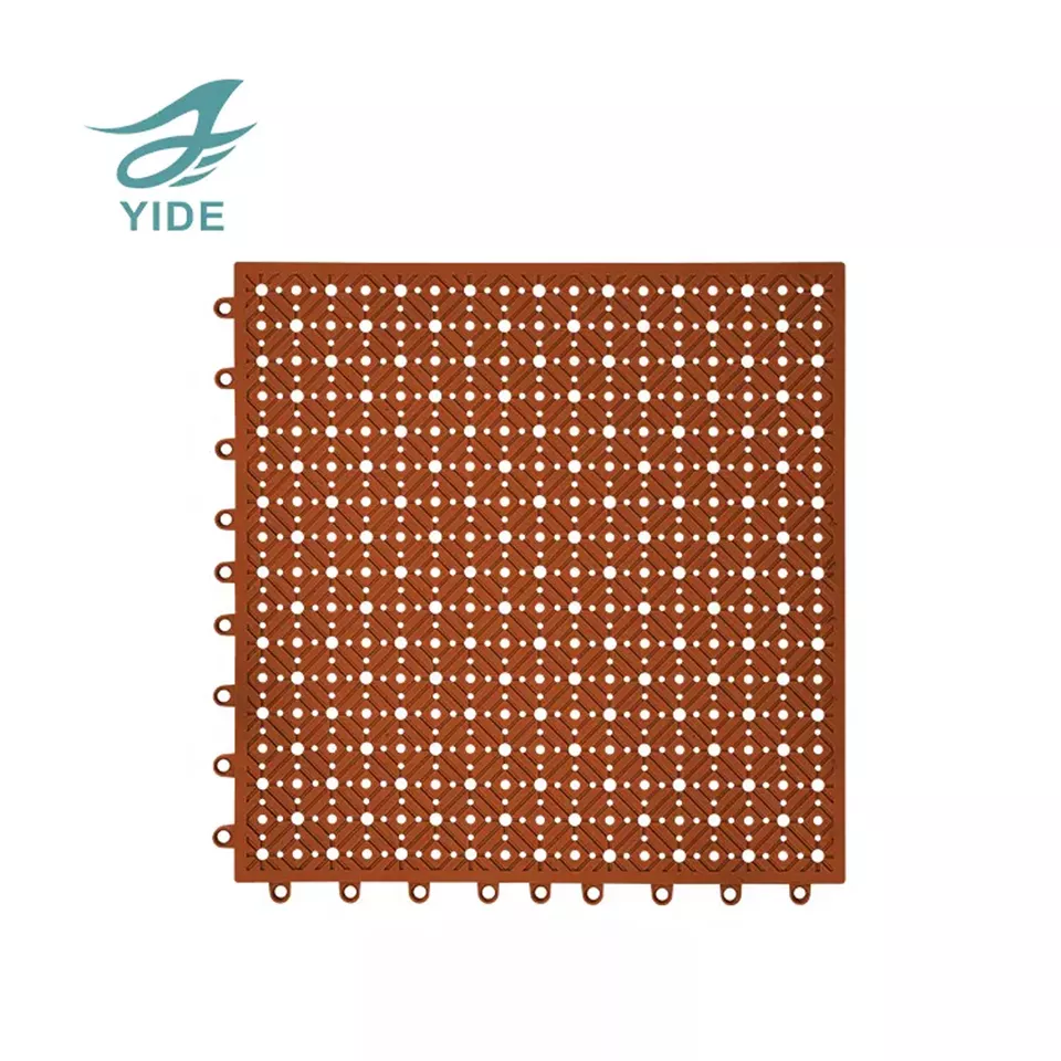 YIDE Kids Protected Interlock Non Slip Shower Mat Anti slip Puzzle Bath Mat for Children Bathroom