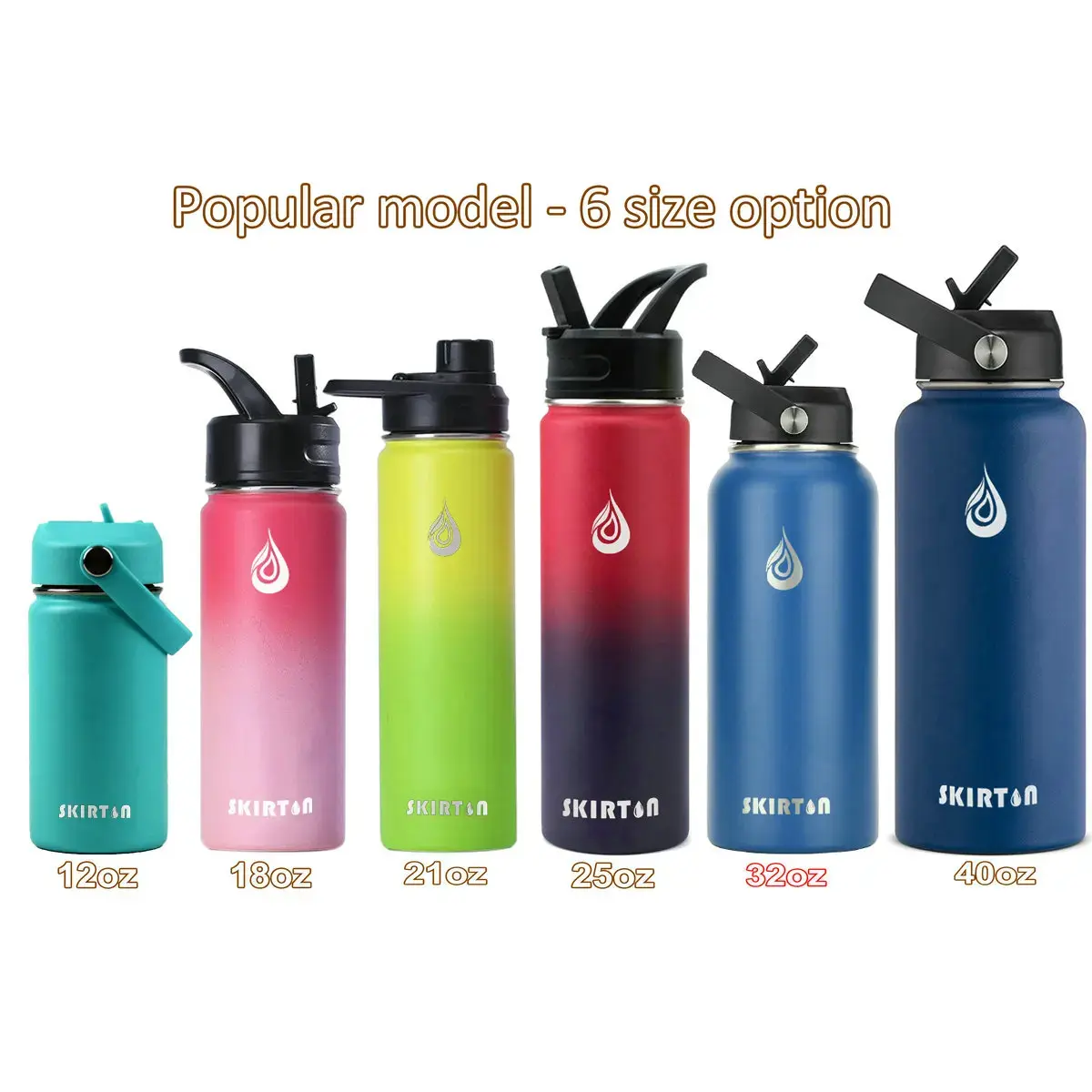 Wholesale Kids 12oz Stainless Steel Vacuum Wide Mouth Sports Flasks with Lid Manufacturers, Manufacturer