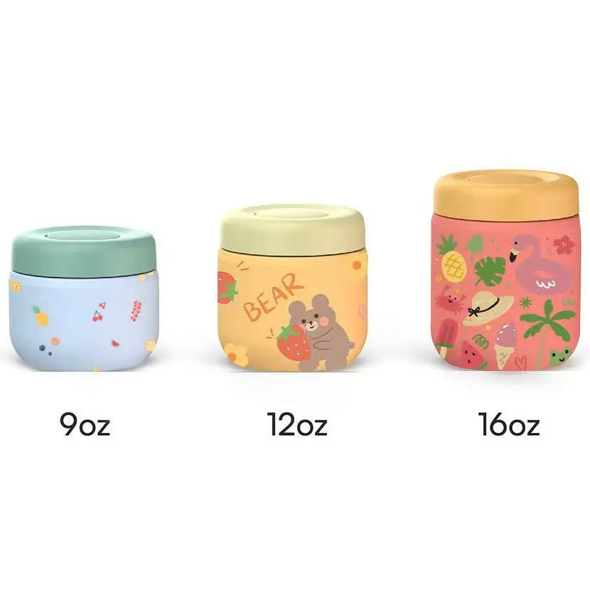China Food Grade 280/350/500ml Double Wall Vacuum Insulated Lunch Box Kids Thermal Food Jar Manufacturer, Factory