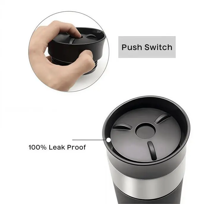 Leak-Proof 360° Outlet Lid for On-the-Go Convenience