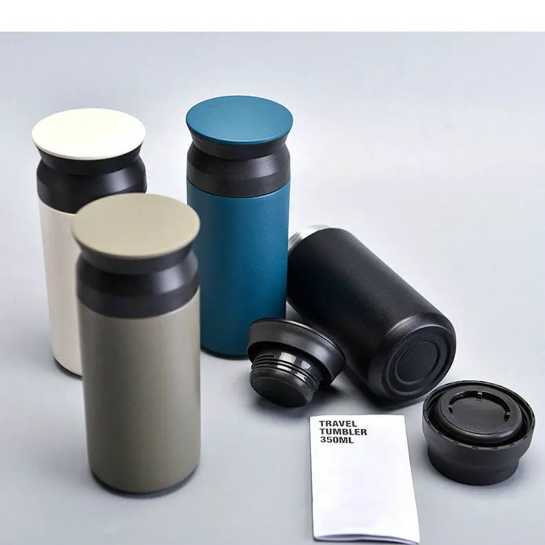 Wholesale Portable 350ml 500ml Double Layer Vacuum Thermos Coffee Tumbler Suppliers, Factory
