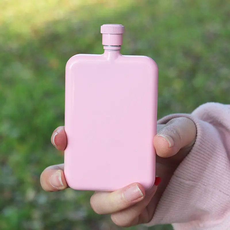 Wholesale Food Grade 45ml Ultra-Thin Stainless Steel Liquor Hip Flask Perfume Bottle with Nozzle Design Factories, Factory