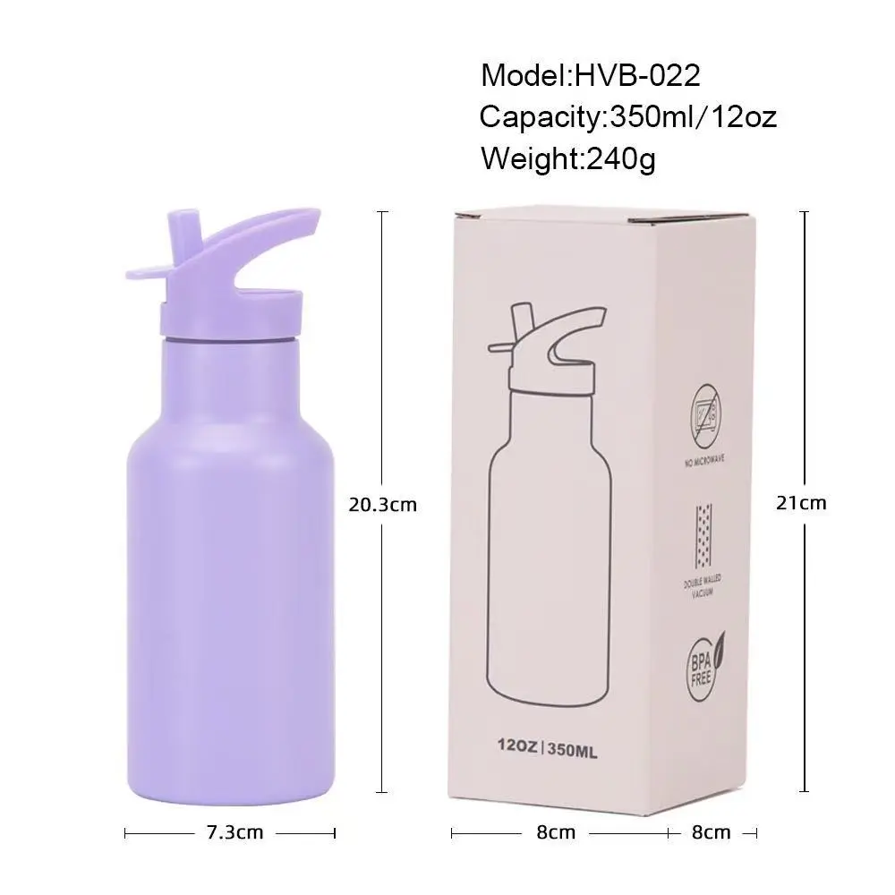 Wholesale  Portable Outdoor 350ML Double Stainless Steel Sports Kettle Insulated Flask Manufacturers, Factories