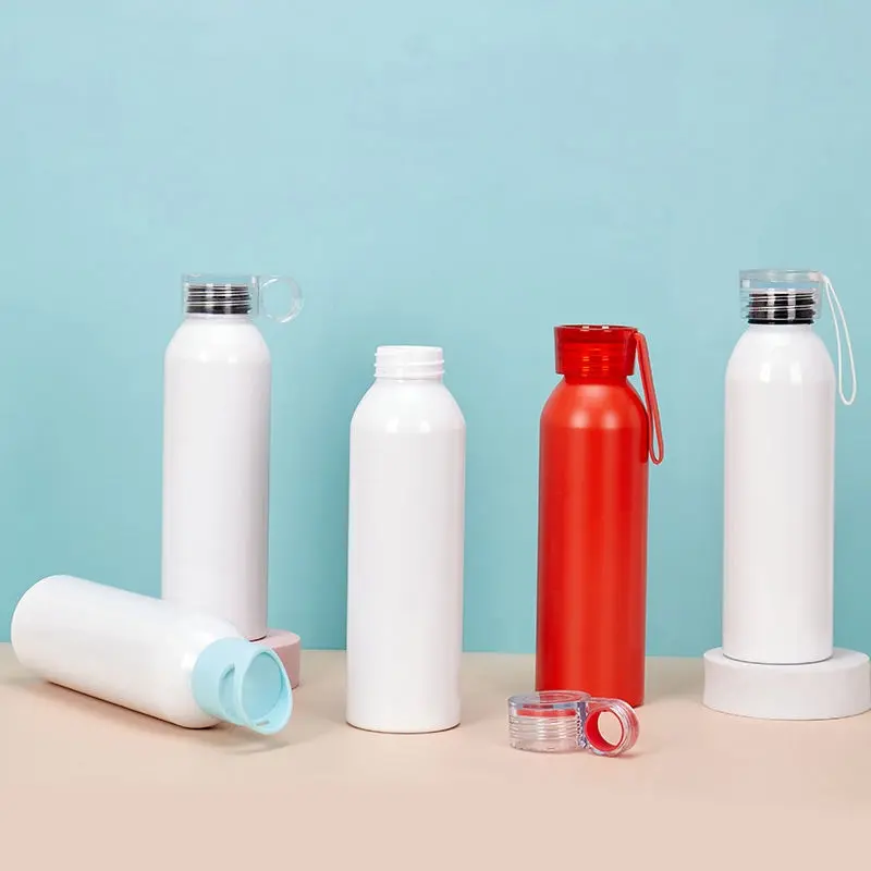 China Outdoor 500ml 650ml Single Wall Aluminum Sports Water Bottle Portable Hiking Thermos Manufacturers, Factories