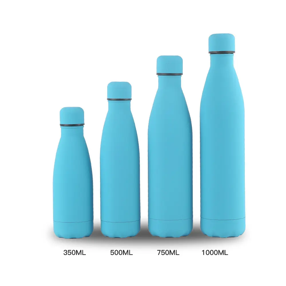 Wholesale 350ml 500ml 750ml 1000ml Vacuum Flask Stainless Steel Cola Shape Water Bottle Manufacturer, Supplier