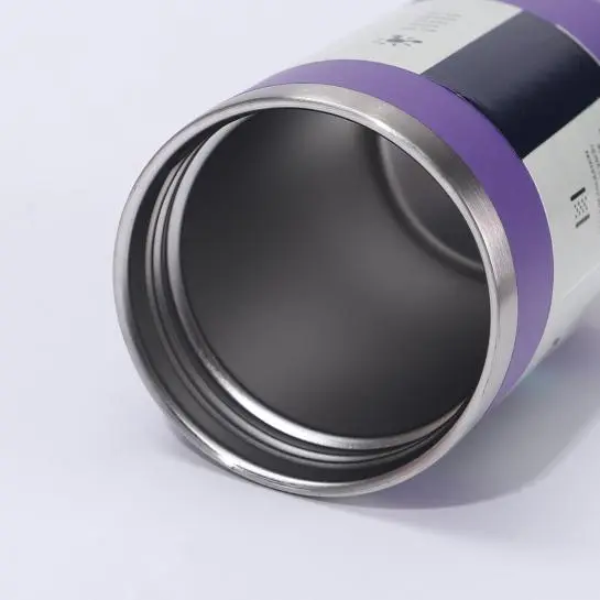 Wide Smooth-Rimmed Vacuum Bottle