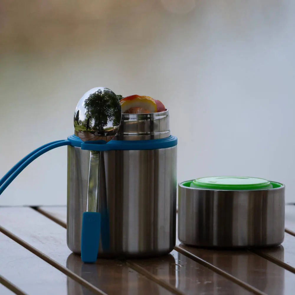 China High Quality Stainless Steel Thermal Food Jar Warmer BPA-Free Vacuum Lunch Box  Foldable Design Manufacturers, Suppliers