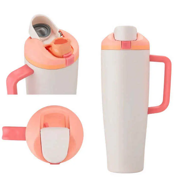 China Owala Stainless Steel 40oz Tumbler with Handle and Freesip Lid for Travel Manufacturers, Factory