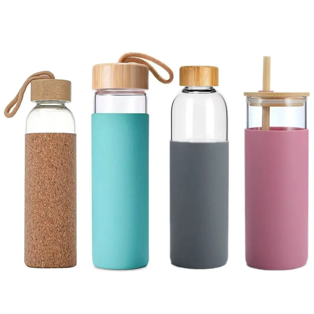 Borosilicate Cup Bamboo Lid