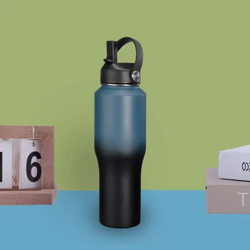 Wholesale 32oz Stainless Steel Insulated Water Flask with Straw Lid Manufacturer, Suppliers