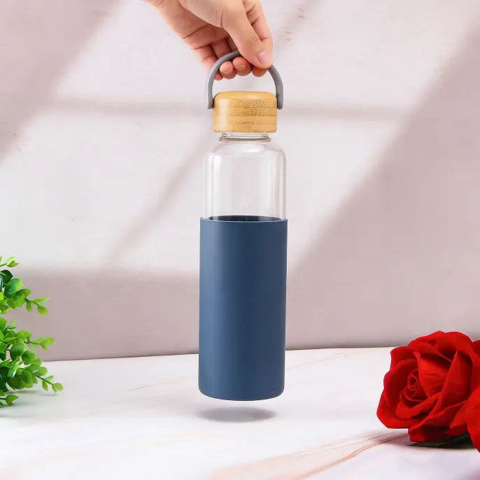 Carry Handle Glass Bottle