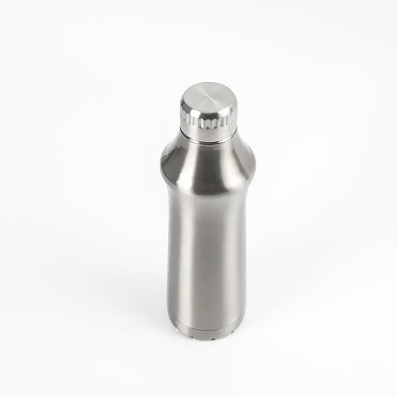 Wholesale Custom Logo 500ml Double Wall Insulated Stainless Steel Water Bottle Powder Coated Durable Manufacturers, Manufacturer
