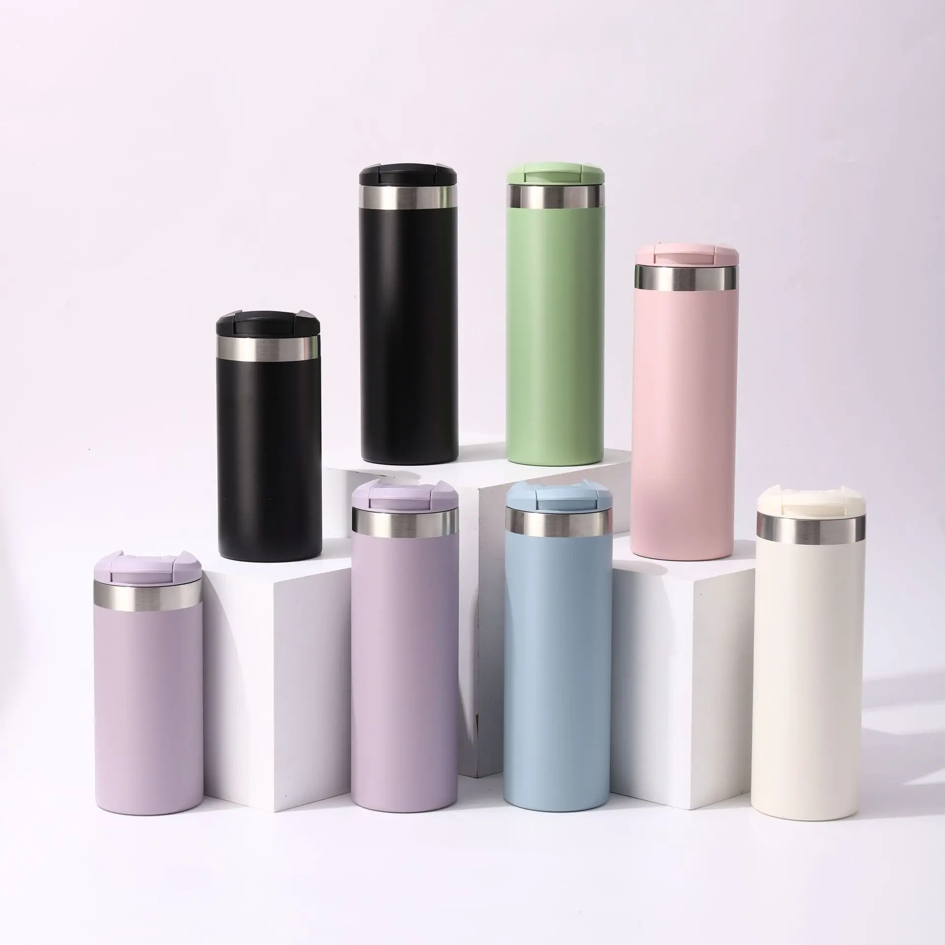 China 350ml 500ml Custom Insulated Stainless Steel Vacuum Coffee Cup