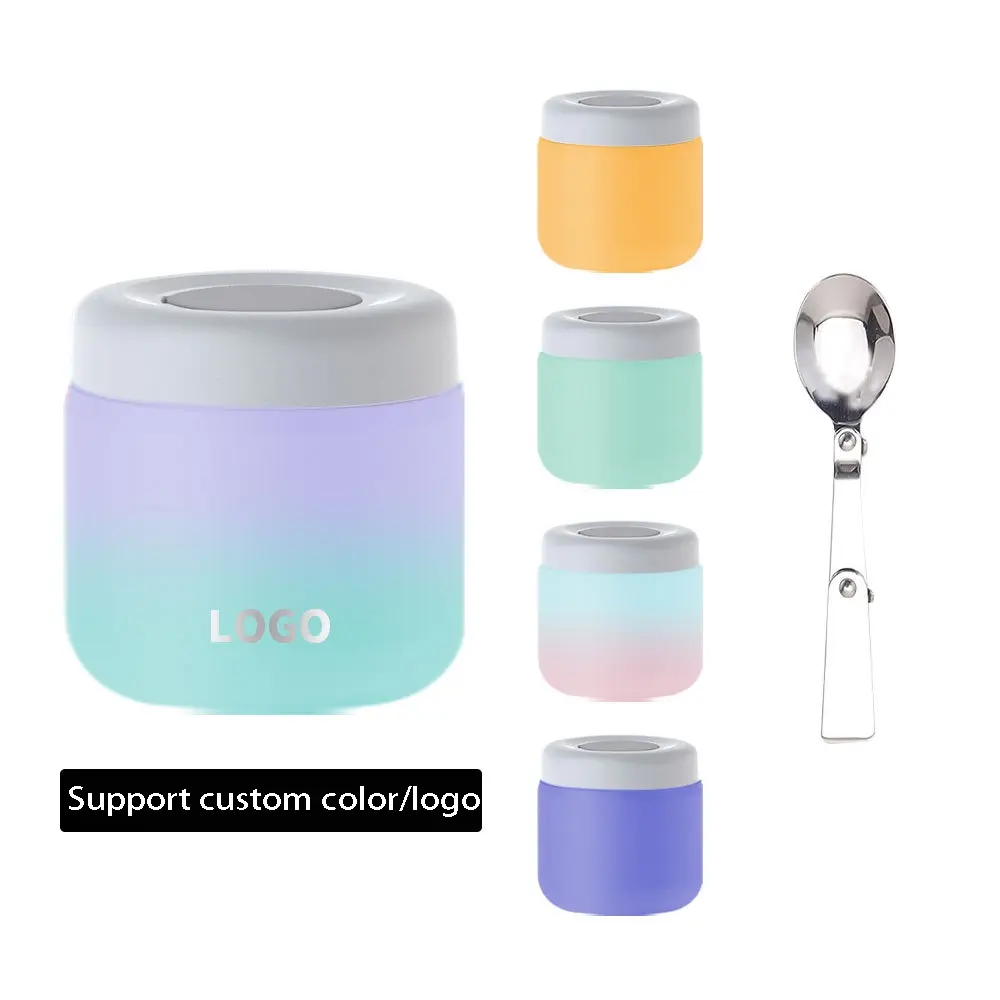 China Food Grade 280/350/500ml Double Wall Vacuum Insulated Lunch Box Kids Thermal Food Jar Manufacturer, Factory