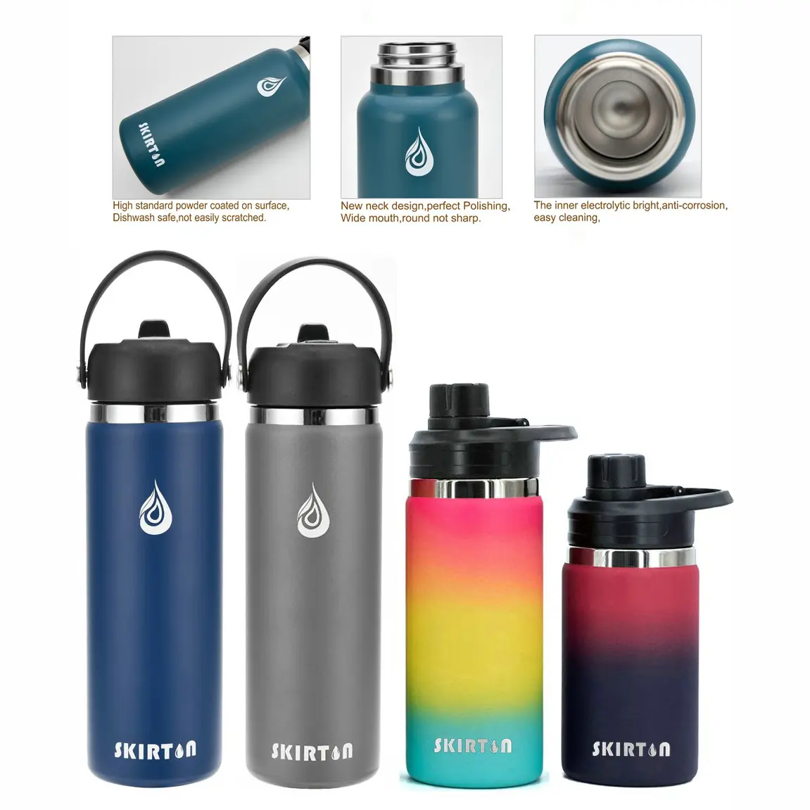 Safety First Stainless Steel Bottle