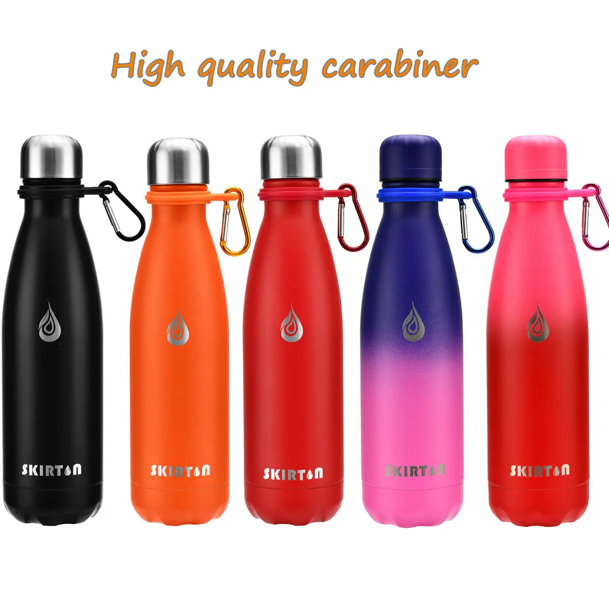China Custom Powder Coated Insulated Thermos Bottle Stainless Steel Vacuum Cola Flask Supplier, Suppliers