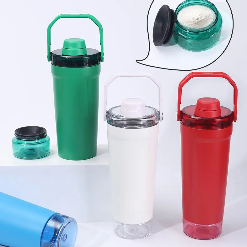 China Stainless Steel 20oz Active Gym Protein Shaker Water Bottle for Sports Suppliers, Factory