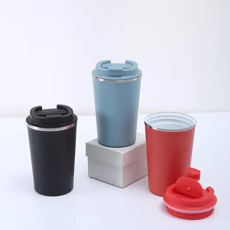 Wholesale 380ml 500ml Tumbler with Ceramic Inner Coating Insulated Coffee Mug Keep Cold Warm Manufacturer, Factories