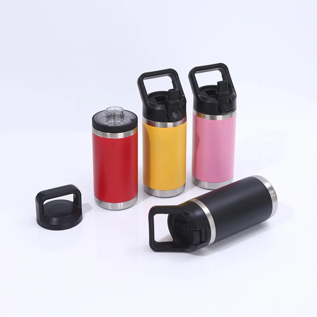 Wholesale 12/18/32oz Vacuum Insulated Water Bottle with Straw Cap, Chug Cap Factories, Factory