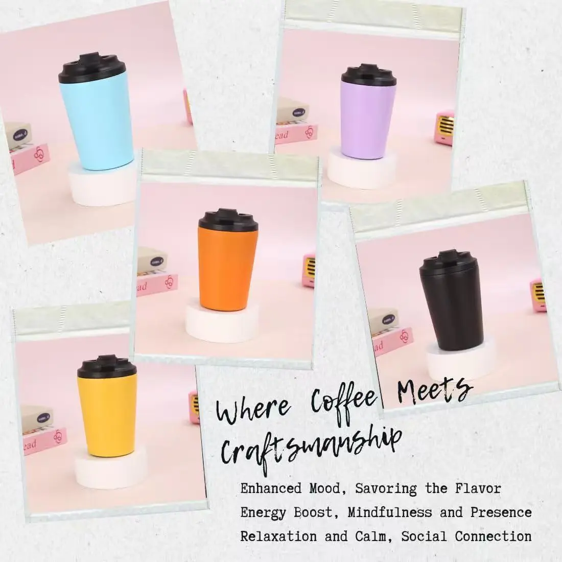China 12oz Simple Travel Stainless Steel Double Wall Vacuum Insulated Coffee Mug Manufacturer, Factory