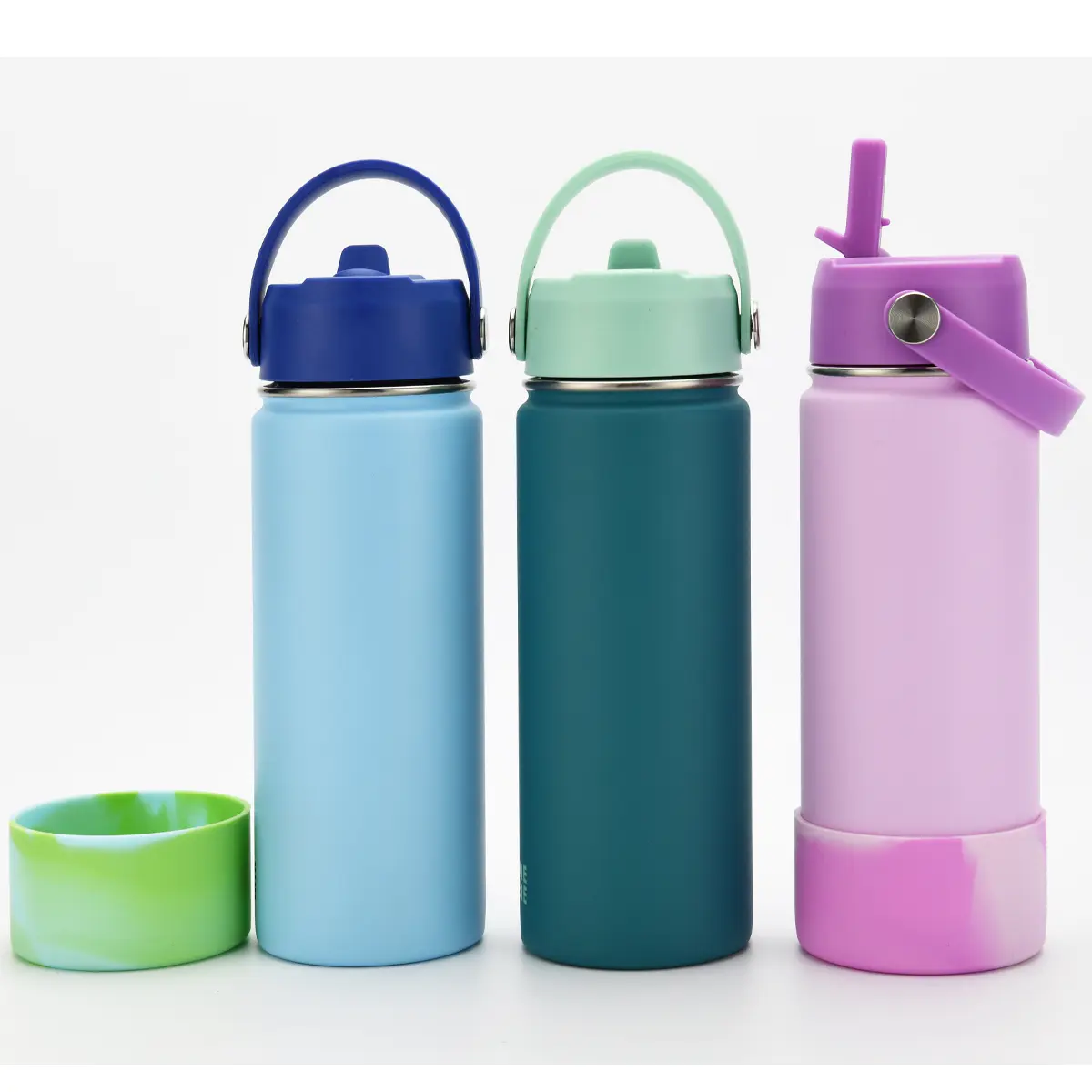 Wholesale Reusable 21oz Stainless Steel Insulated Metal Water Bottles with Straw Lid Supplier, Suppliers
