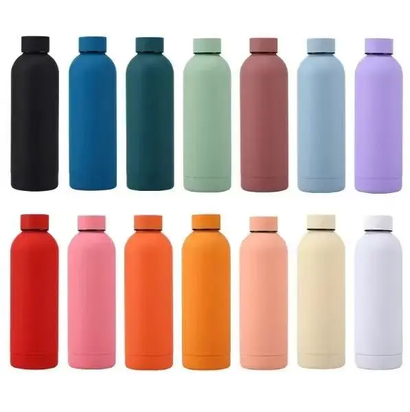 Wholesale Double Wall Stainless Steel Vacuum Sports Portable Water Bottle With Silicone Rope Manufacturer, Supplier