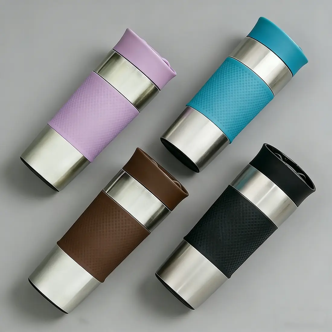 China New Arrival 400ml Stainless Steel Coffee Mug Insulated Traval Cup with 360°Water Outlet Cap Manufacturer, Suppliers