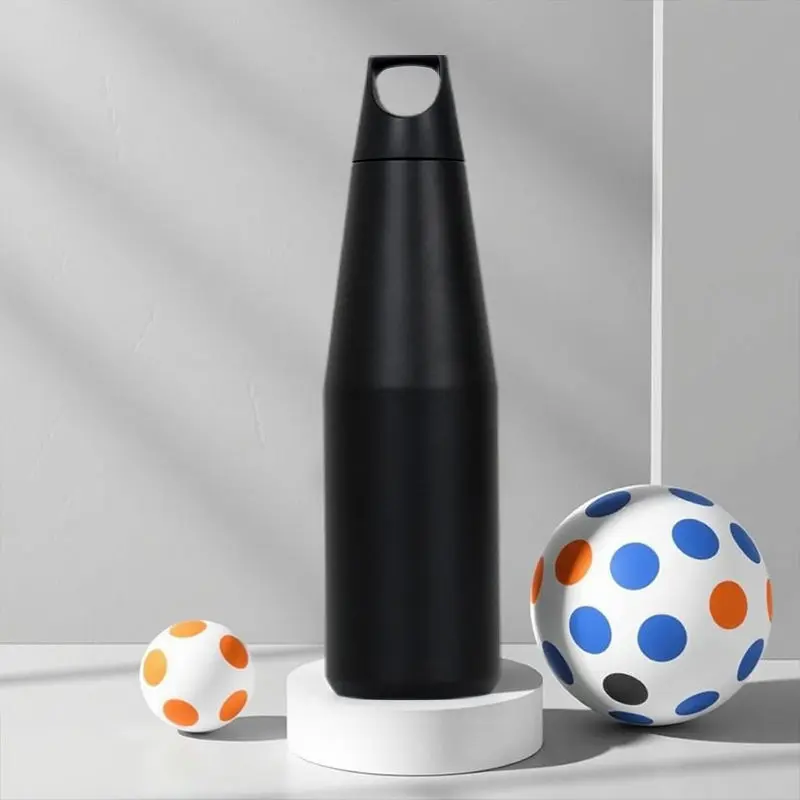 China Big Capacity Insulated Vacuum Small-Mouthed Drinking Water Bottle with Handle Manufacturer, Factories