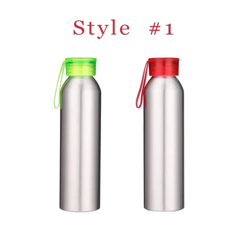 China Outdoor 500ml 650ml Single Wall Aluminum Sports Water Bottle Portable Hiking Thermos Manufacturers, Factories