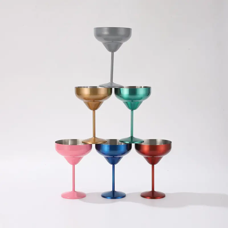 Stainless Steel Martini Glass