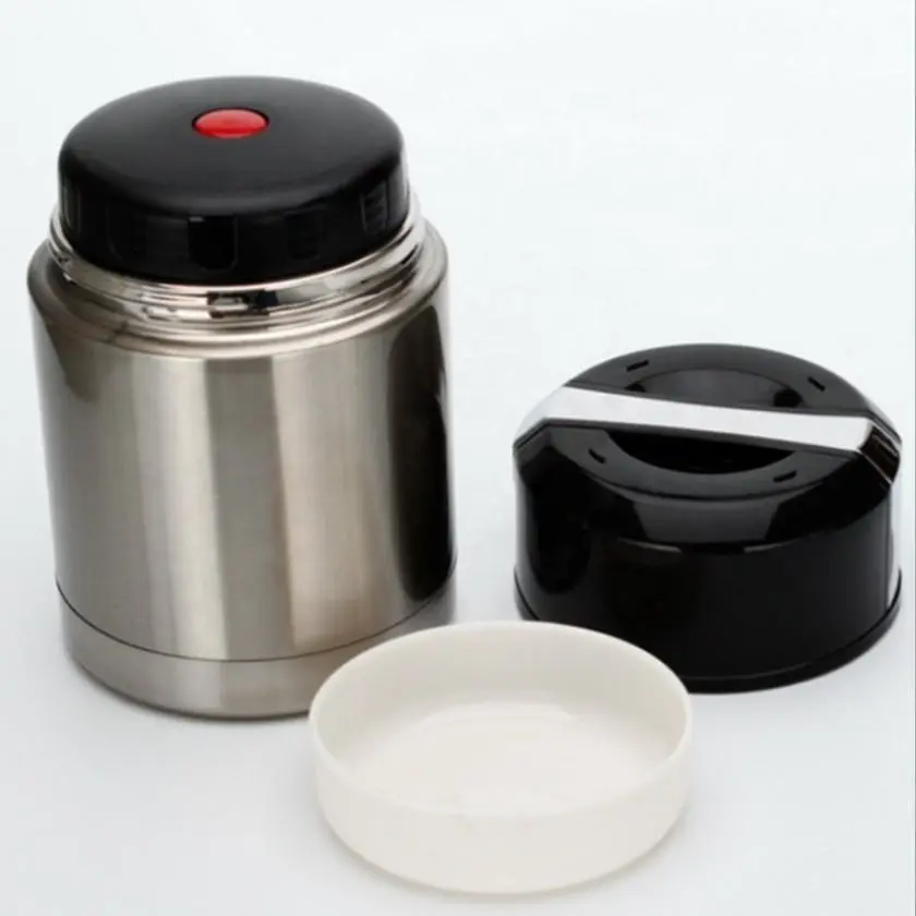 China 800ML/1L 304 Stainless Steel Portable Insulated Food Grade Lunch Box with Handle and Bag Manufacturers, Suppliers