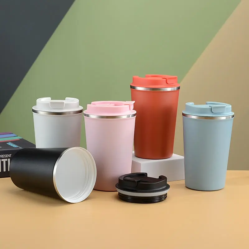 Wholesale 380ml 500ml Tumbler with Ceramic Inner Coating Insulated Coffee Mug Keep Cold Warm Manufacturer, Factories