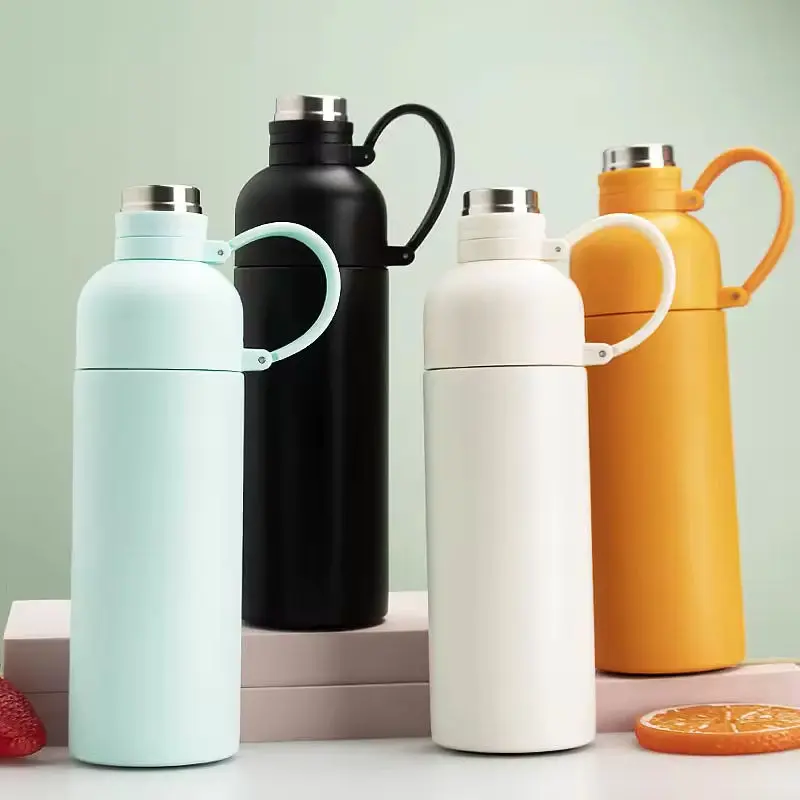 China 500ml Double-Walled Vacuum Insulated Stainless Steel Water Bottle with Sip Lid Supplier, Factory