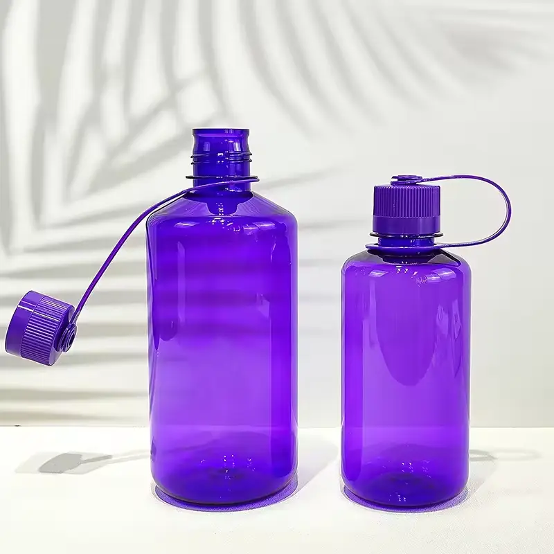 China BPA- Free Tritan Plastic Water Bottle with Narrow Mouth Lid Manufacturer, Factory