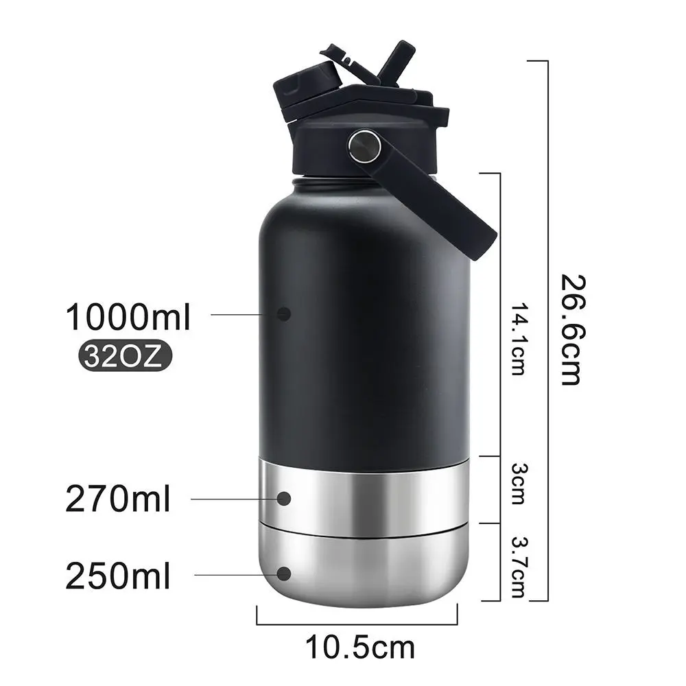 32oz Dual-Use Pet Water Bottle